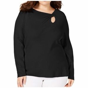 INC Twist Front Cutout Sweater